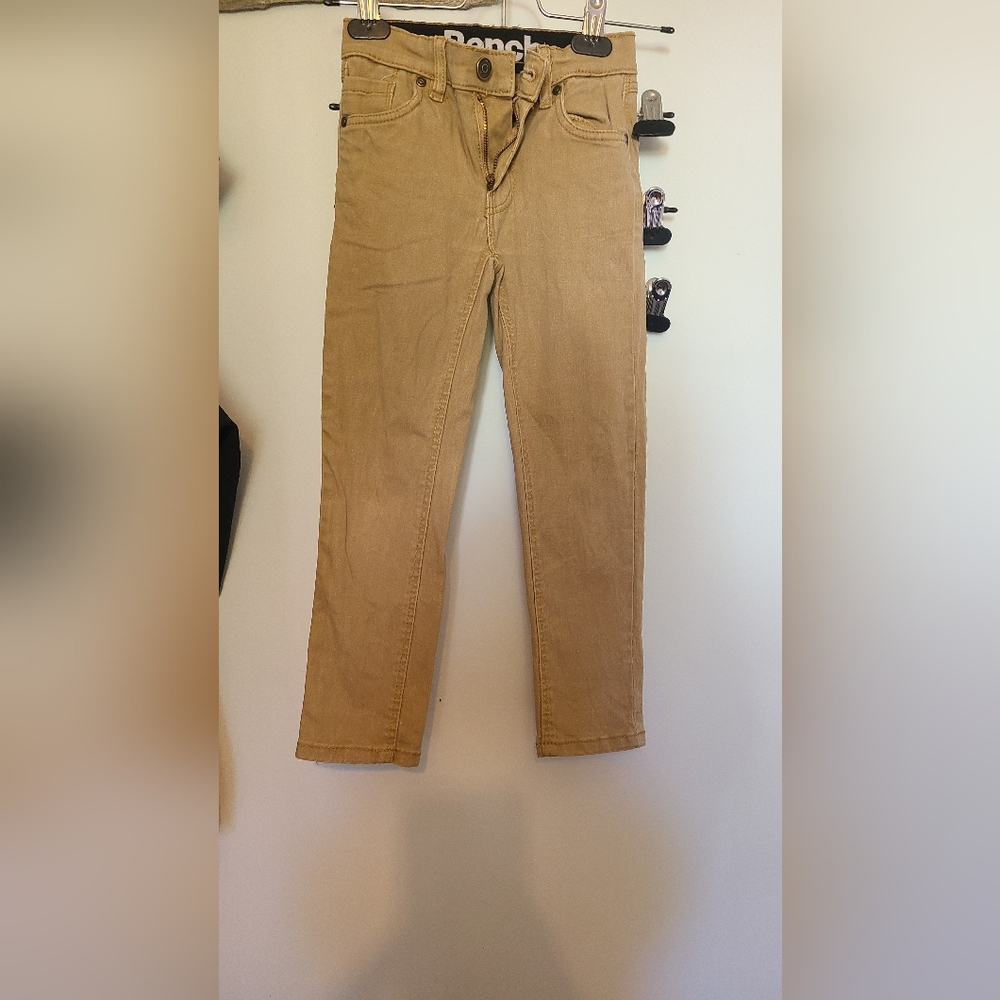 Boys Bench khaki denim pant.